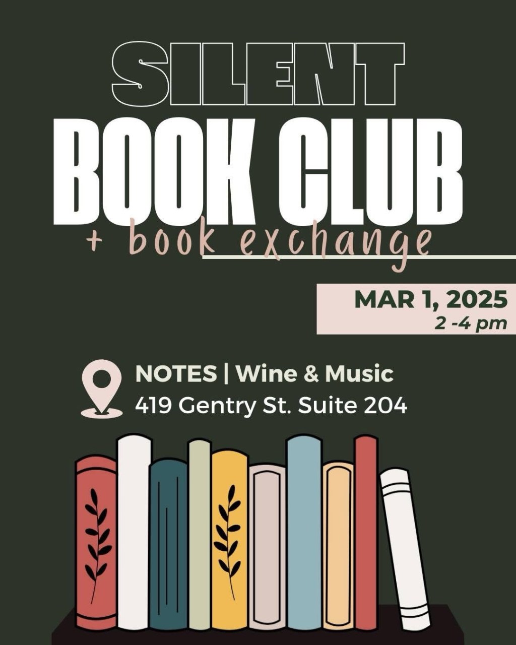 ✨📚Silent Book Club x Book&nbsp;Exchange